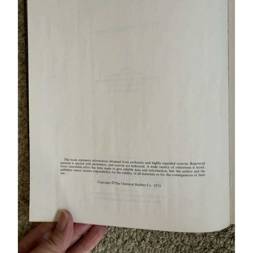 CRC FREEZE - DRYING OF FOODS By C. Judson King, 1971 (CRC Monoscience Meries)